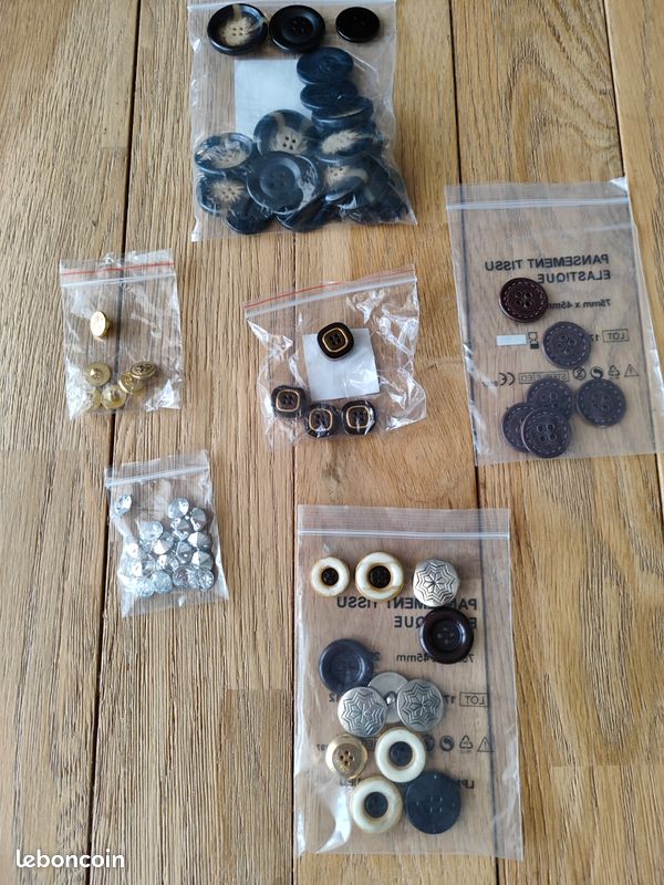 6 lots de boutons (image 1)