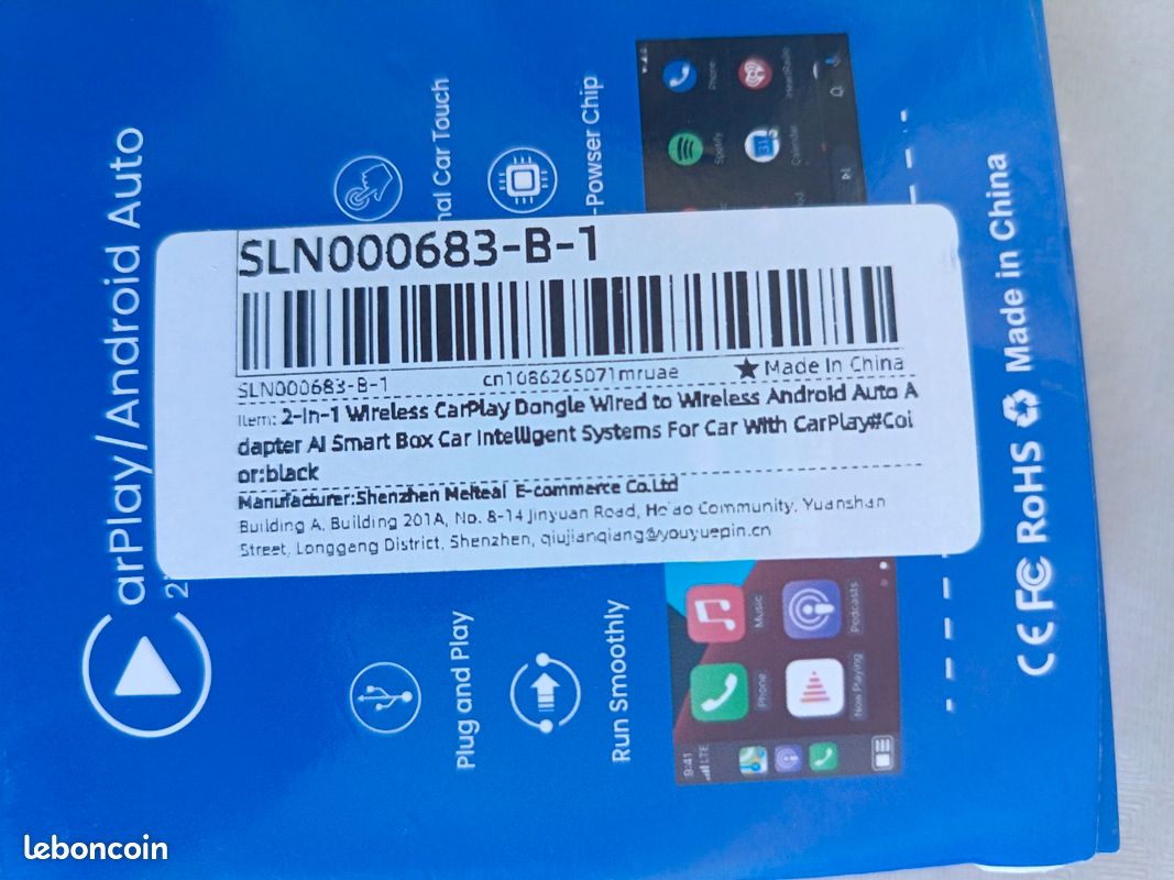 Adaptateur 2-en-1 CarPlay sans fil & Android Auto – USB (image 6)