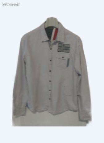 Chemise - très bon état gris Napapijri | La Redoute