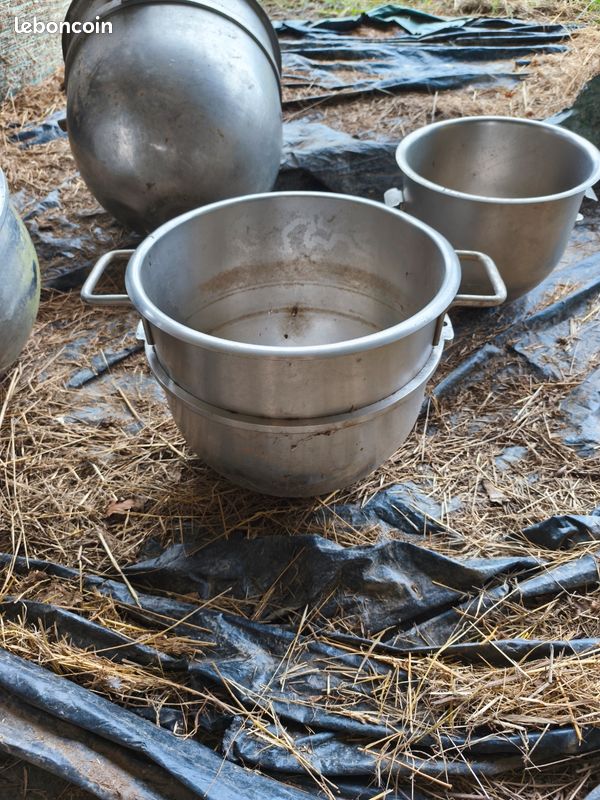 Lot de cuve pour batteur en inox (image 1)