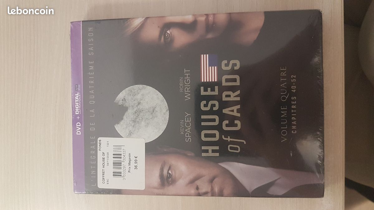 DVD House of Cards, l'intégrale de la saison 4 (image 1)