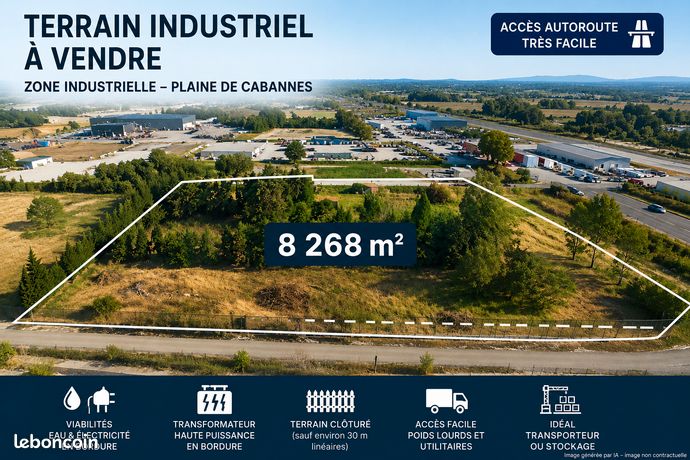 Terrain 8268 m² CABANNES