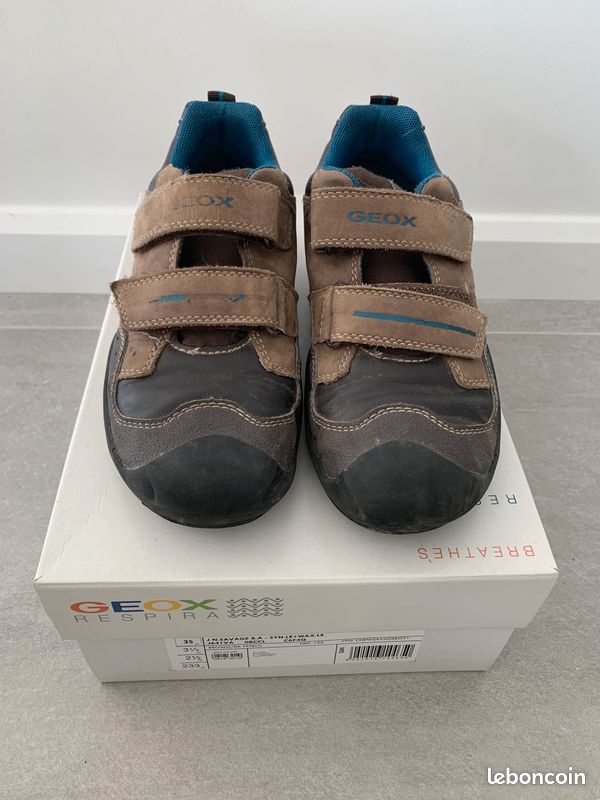 Baskets Geox Garcon 35 Chaussures Garçon Basket GEOX 35 Chaussures