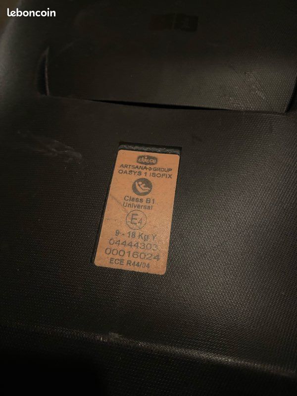 Siège auto Chicco Oasys 1 Isofix (image 4)