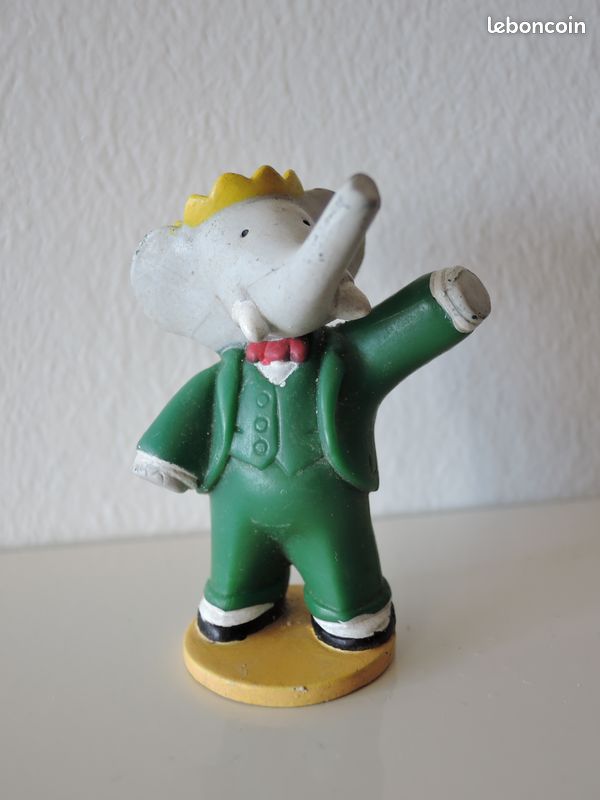 Figurine BABAR env. 5 cm NELVANA 2002 (image 1)