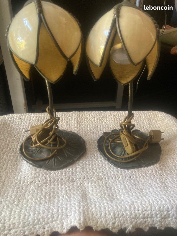 Paire de lampes anciennes (image 1)