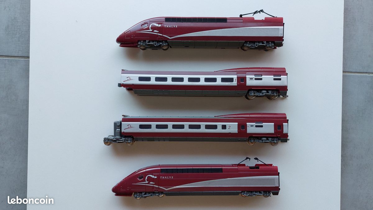 Rame TGV POS 4 éléments Mehano HO - Locomotive électrique D'occasion, échelle HO
