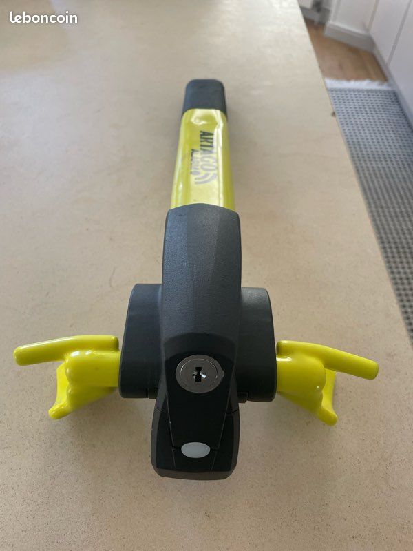 Canne antivol bloque volant avec alarme haut de gamme (image 1)