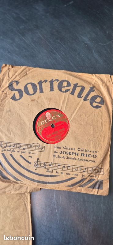 Disque 78 tours gramophone (image 2)