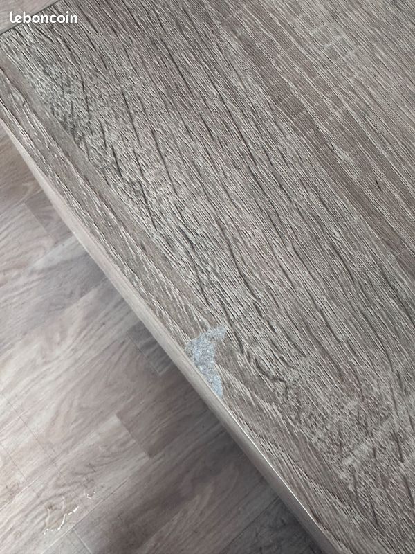 Table basse carré bois (image 4)