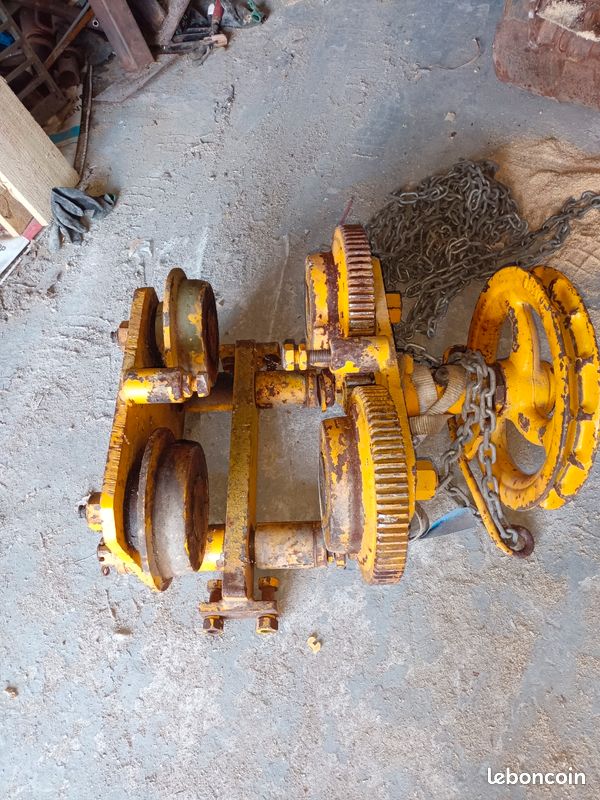 Gros chariot pour palan (image 1)