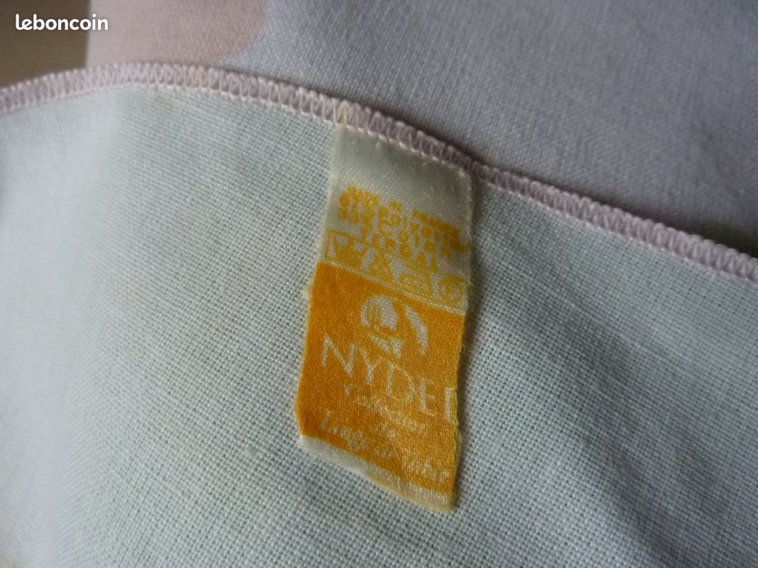 NYDEL - NAPPE RONDE + 6 SERVIETTES - FORĂT - VILLAGE - Pastel đïžđł (image 3)