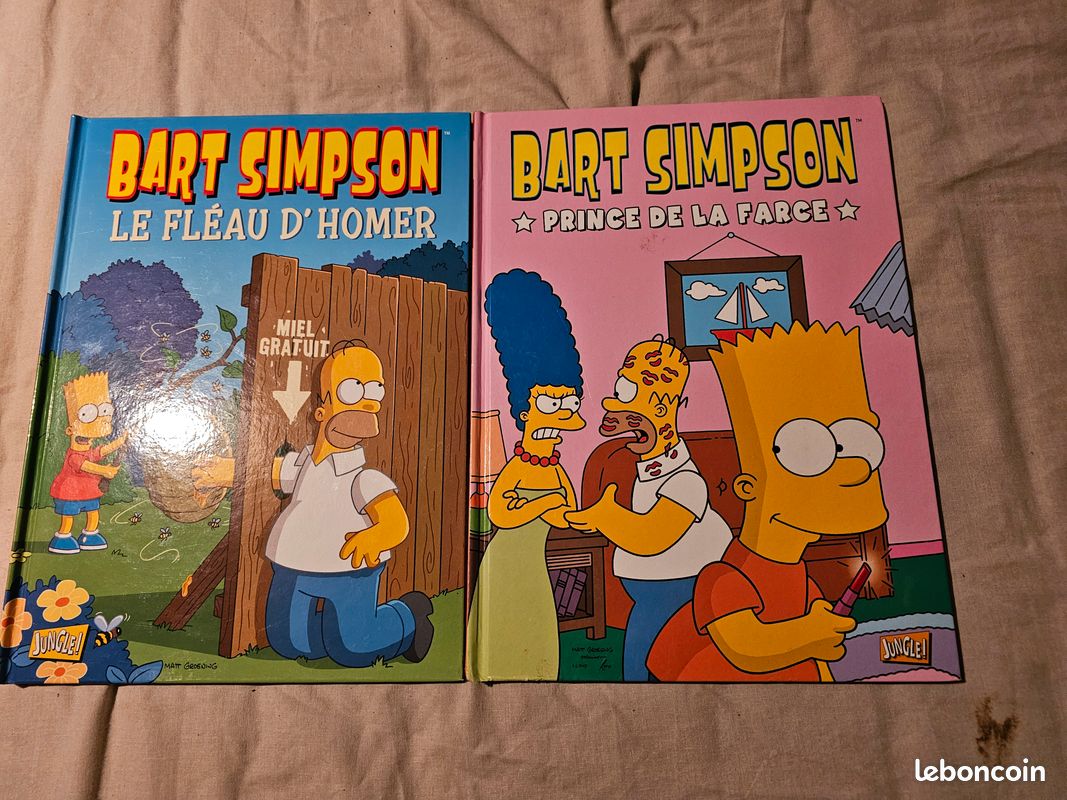 BD LES SIMPSON - Bart SIMPSON - nombreux titres au choix - Livres