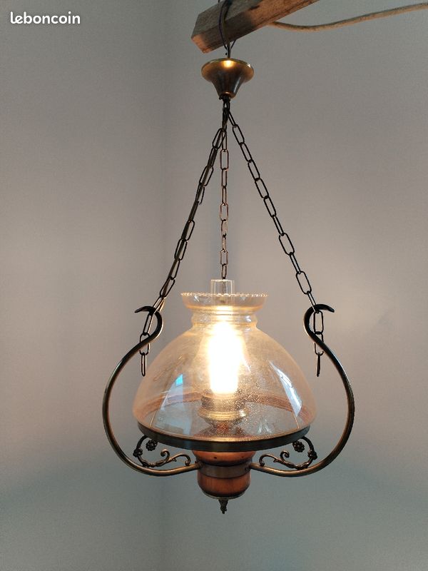 Lustre rustique (image 1)