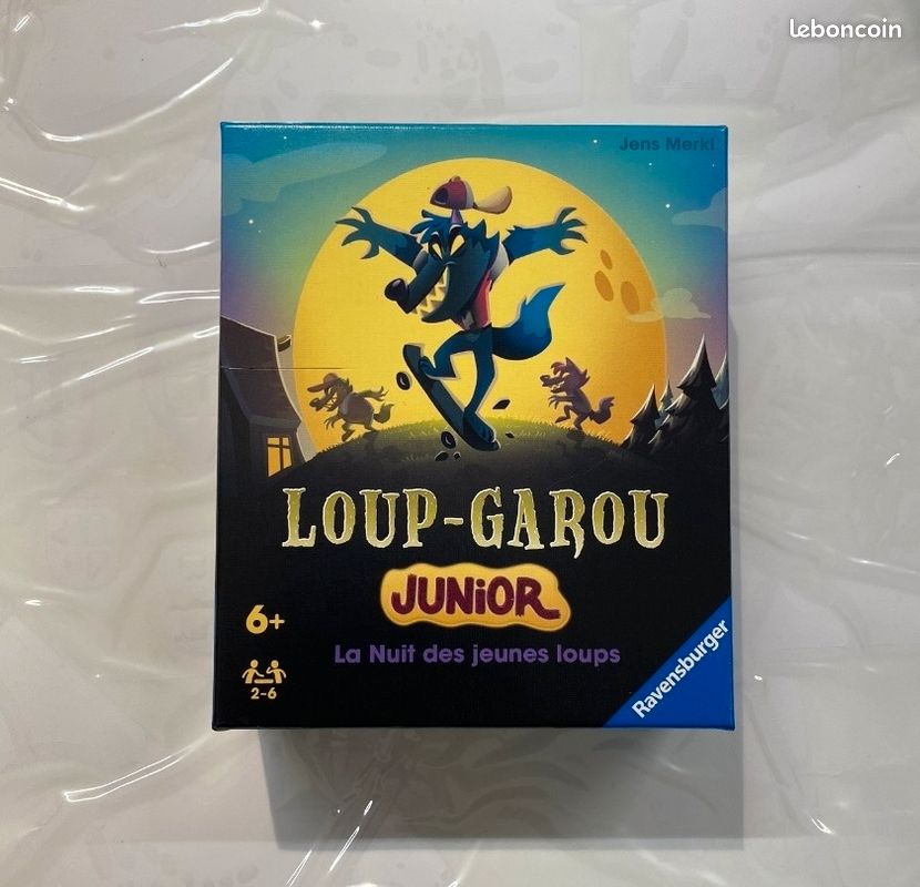 Jeu d'ambiance - RAVENSBURGER - Loup Garou Junior - 2 joueurs ou plus