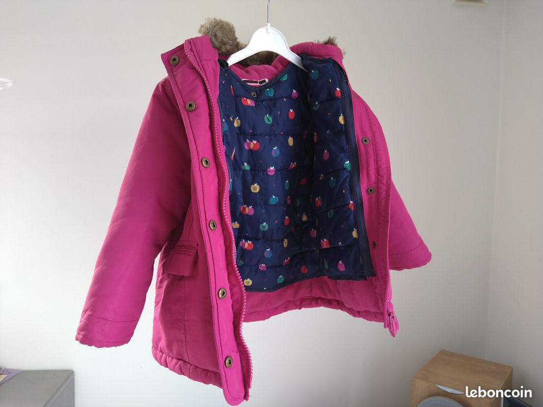 Lot de 3 manteaux fille enfant (image 8)