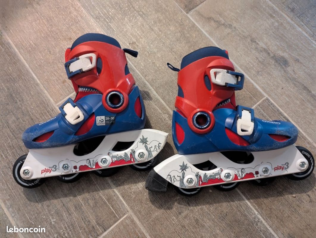 Decathlon Patin Roues Roller Roues Decathlon Taille 28 A 30 Sport