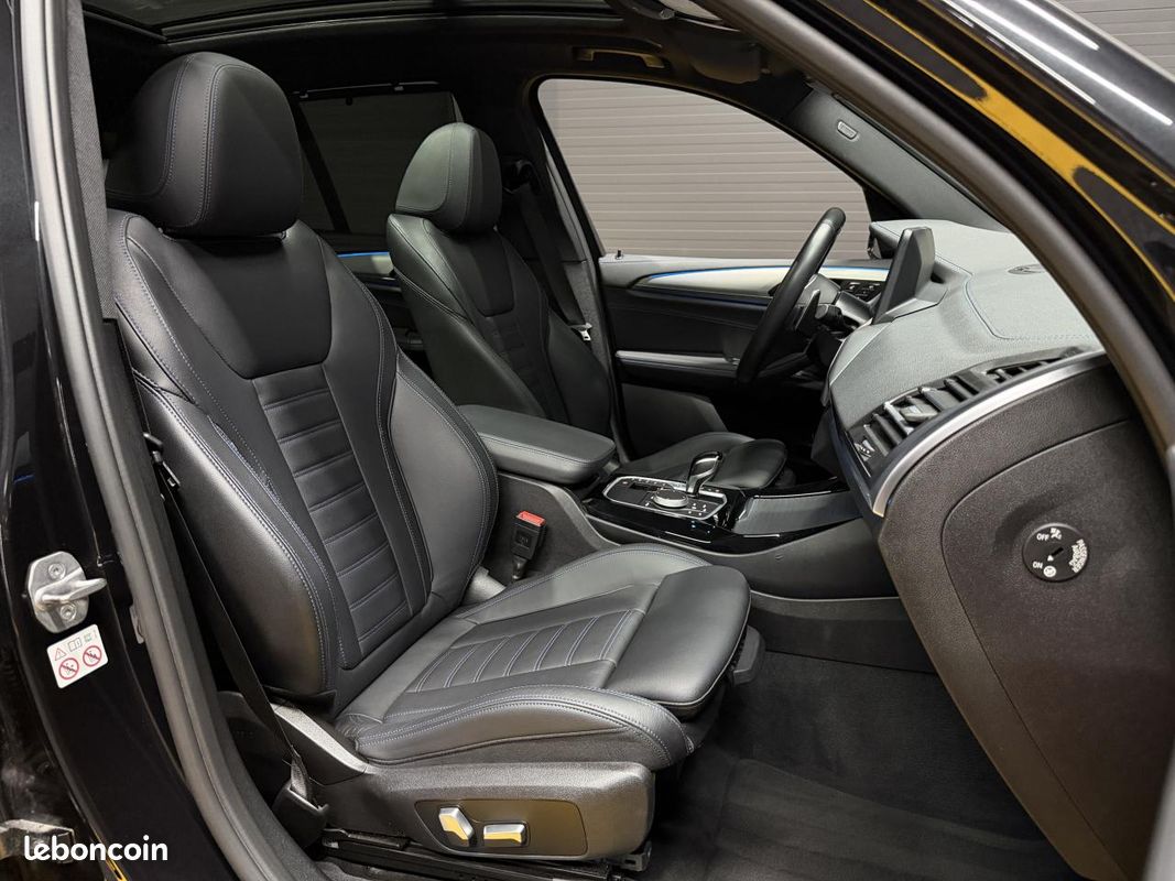 BMW X3 30e 292 cv M SPORT hybride rechargeable ( xDrive30e PHEV ) - JANTES 21 / FULL LED / TOIT PANO (image 17)