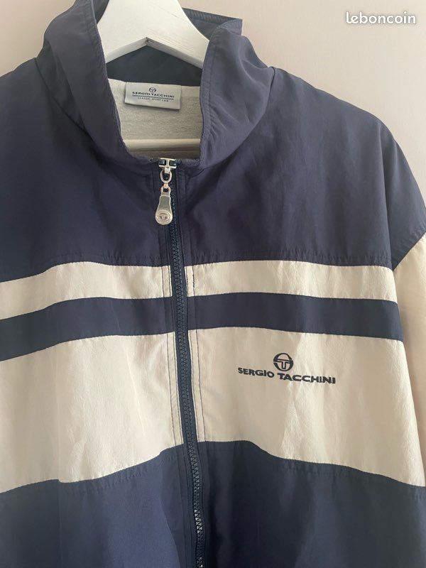 SERGIO TACCHINI Veste Noir Homme Sergio Tacchini Fohn pas cher