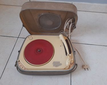 Ancien Electrophone Teppaz Oscar Senior Tourne Disque Année
