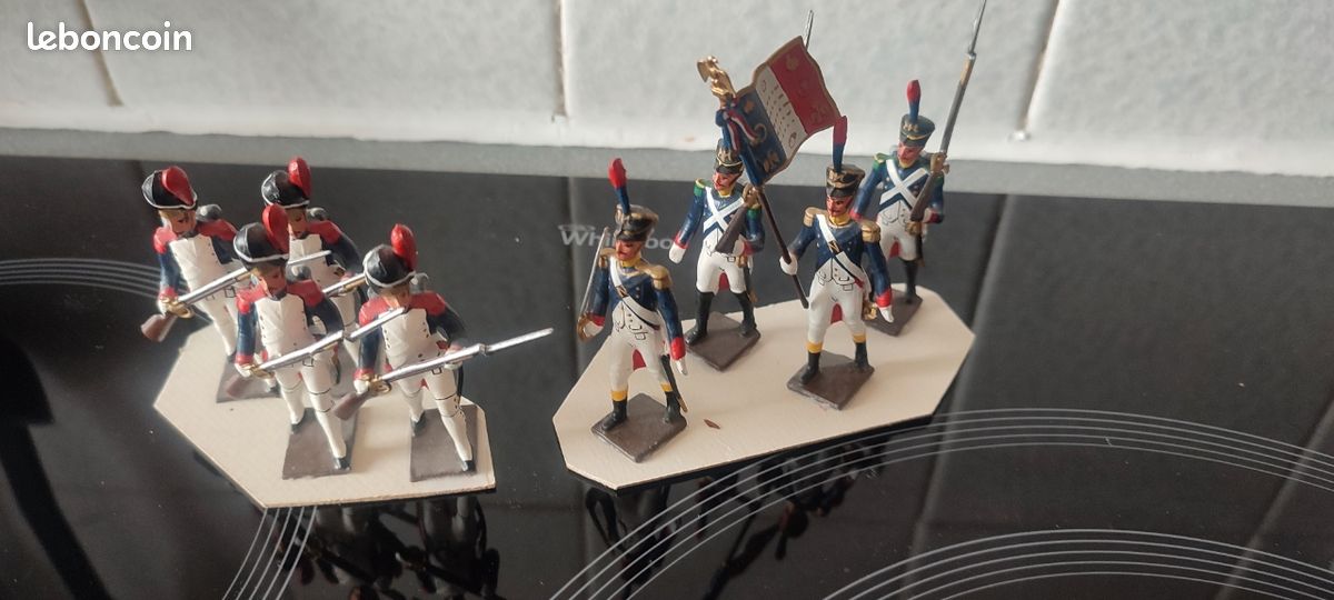 PLOMB TRADITION ARMEE DES INDES 4 CAVALIERS DU BENGALE - BM37