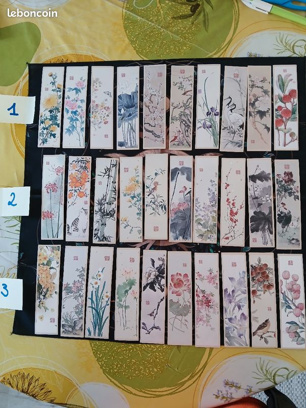 Marques-pages "calligraphie japonaise" (image 1)