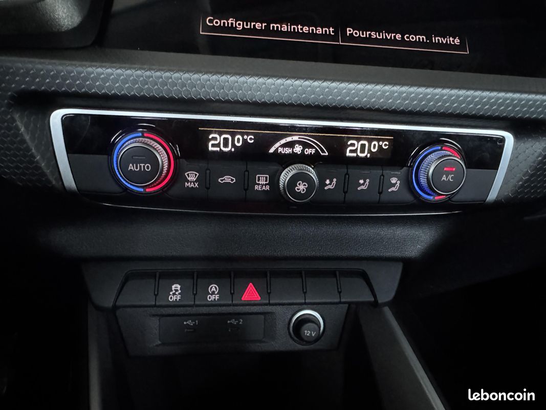 AUDI A1 Sportback 30 TFSI 110 ch S tronic 7 Advanced 2 (image 17)