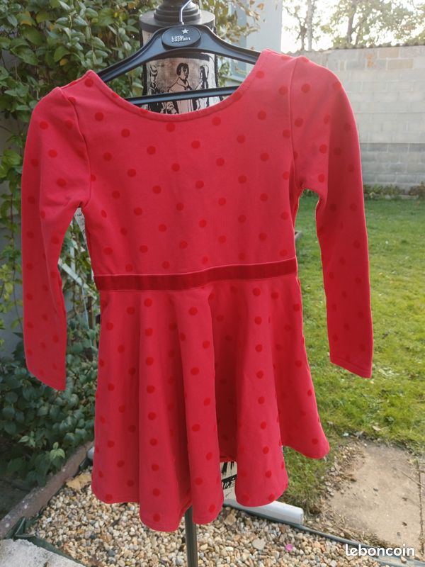 Robe rouge Okaïdi Vêtements