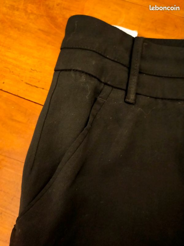 Jupe noir marque Comptoir des cotonniers T40 (image 4)