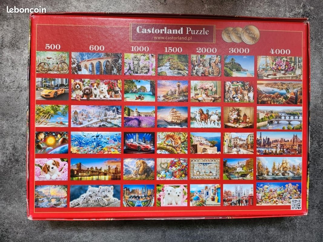 Puzzle Castorland 1000 pièces (image 2)