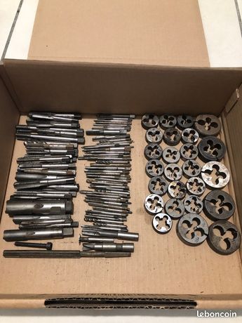 Lot De 108 Tarauds Warrior - Acier - Métrique/impérial - Occasion