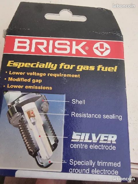 Candele Di Accensione Gas Gpl Metano 4 LR17YS-9 Brisk Nissan Pathfinder Wd21