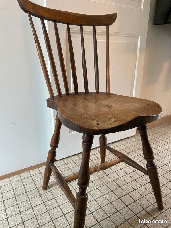 Chaise Bistrot type windsor (image 3)