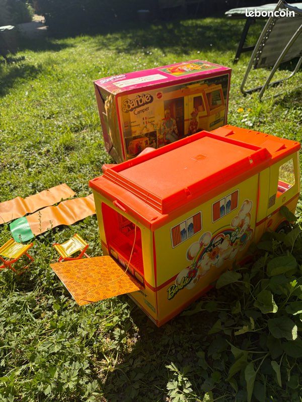 Camping car barbie vintage collector 1970 (image 7)