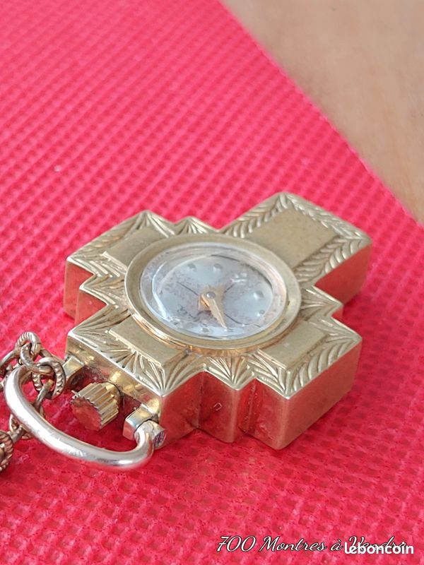 Montre à Gousset Mécanique Suisse – Occasion, Vintage, Montre De Poche