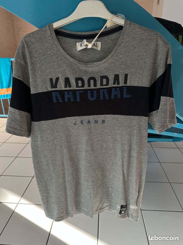 Débardeur Kaporal Taille 14 Ans - Couleur Beige - Occasion Très Bon état