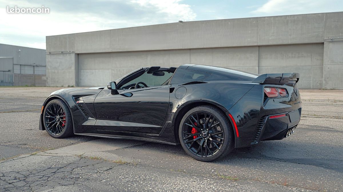 CHEVROLET CORVETTE C7 3LZ Z06 Z07 – SIEGES CARBONE – AERO CARBONE PACK 39000 km 89700 TTC (image 5)