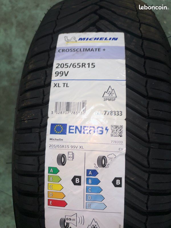 Pneu Michelin crossclimate+ 205/65/r15 99v (image 1)