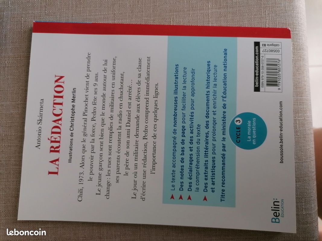 Livre antonio skarmeta la rédaction (image 2)