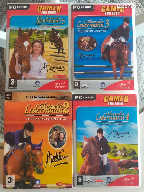 JEUX PC LEDERMANN 2 3 4 et 5 (image 1)