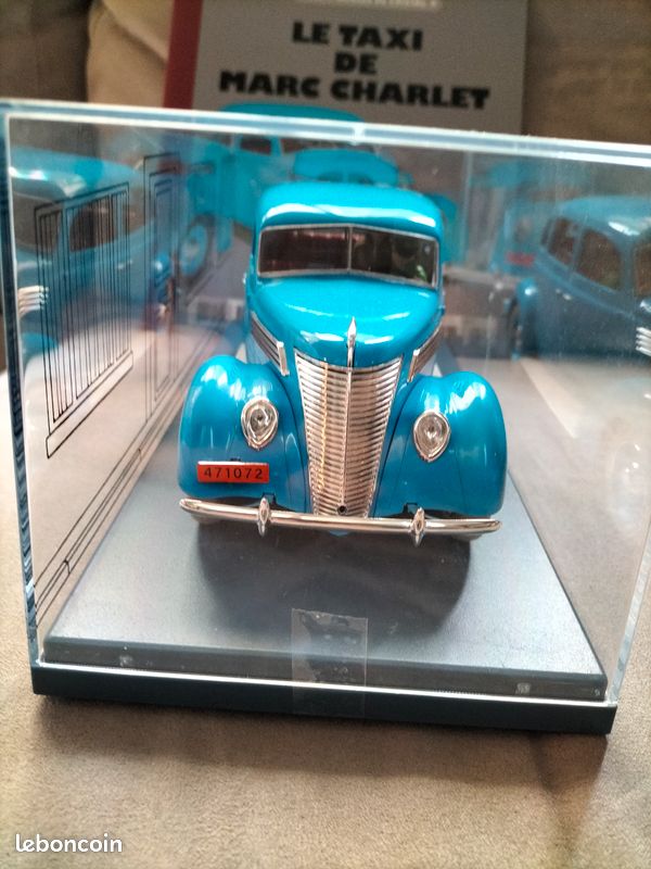 Les Voitures de Tintin (Echelle 1:24) - Hachette - N°58 Le Taxi de Marc Charlet