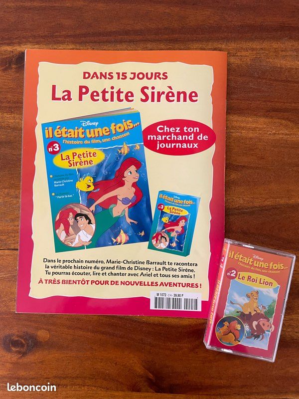 Livre cassette Le Roi Lion Disney - K7 Disney (image 3)