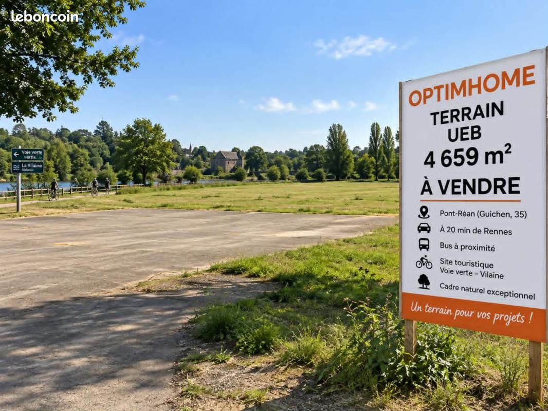 Terrain 4 659 m² Guichen · 160 000 €