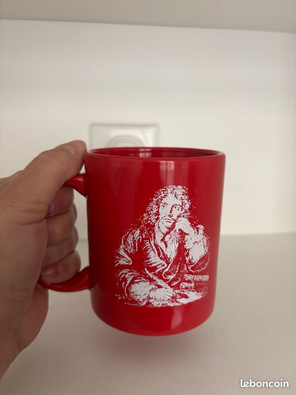 Tasse / mug Molière, librairie théâtrale rouge (image 5)