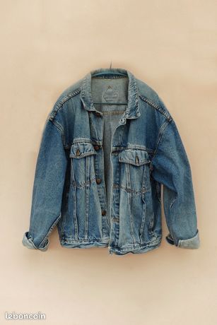 Veste bleu marine à poches à rabat Engineered Garments en solde