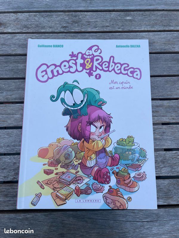BD Ernest & Rebecca « Mon copain est un microbe » (image 1)