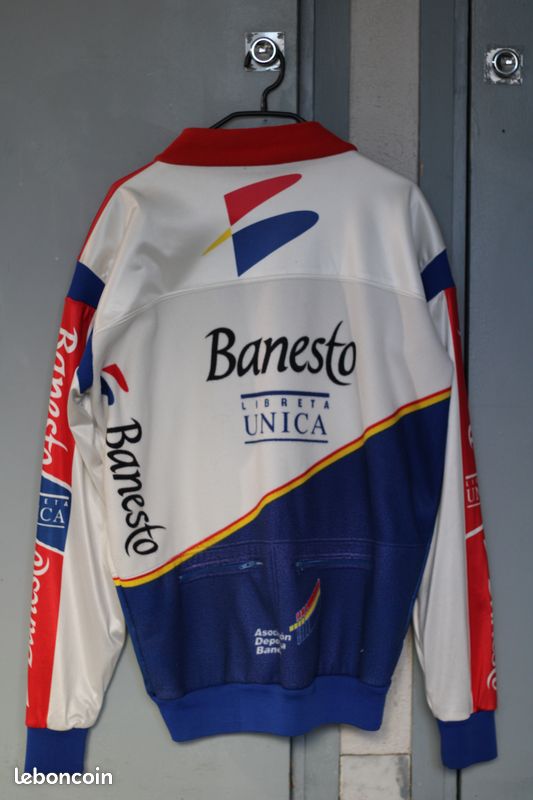 Veste de cyclisme Nalini Banesto - vintage authentique