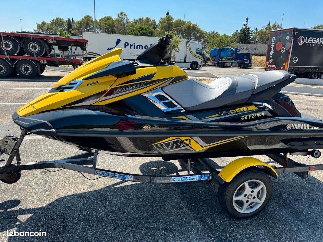 Jet MT OF502SV Avenue SV Phantom C3 Noir Mat Jaune Flu Taille XXL