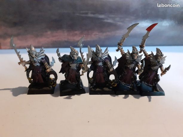Baliste + 2 Servants Elfes Noirs Warhammer Old World - Metal OOP