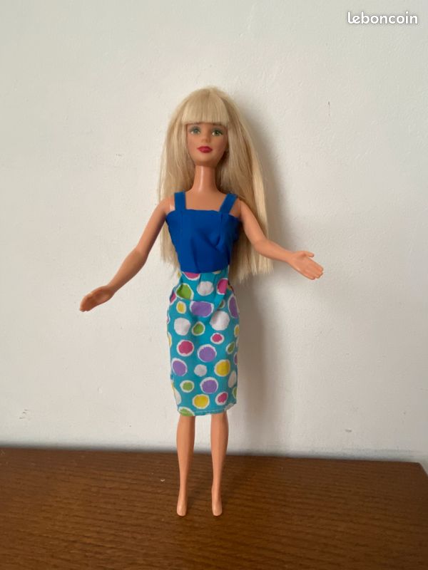 Poupée Barbie Vintage Articulée 1998 Mattel - Mécanisme Levier, Occasion Excellent état
